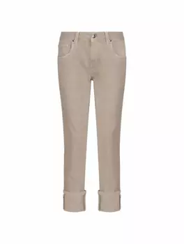 Укороченные джинсы с цепью мониль Brunello Cucinelli