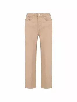 Укороченные джинсы с логотипом RE/DONE