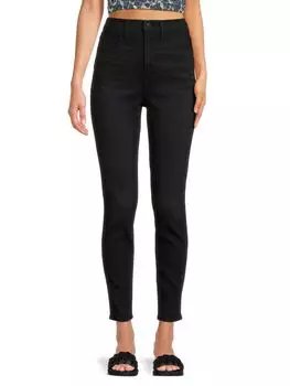 Укороченные джинсы с высокой посадкой Roadtripper Madewell, цвет Lakedale Wash