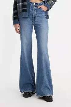 Укороченные джинсы с высокой талией Levi'S, синий