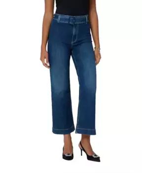 Укороченные джинсы широкого кроя Guess, синий