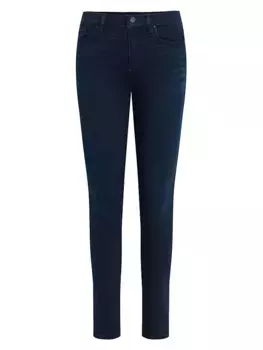 Укороченные джинсы скинни Barbara с высокой посадкой Hudson Jeans, цвет tourist