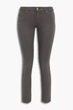 Укороченные джинсы скинни Jarod с низкой посадкой IRO, коричневый