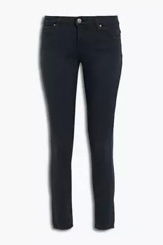 Укороченные джинсы скинни Jarod с низкой посадкой IRO, угольный