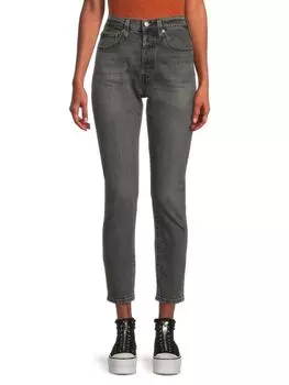 Укороченные джинсы скинни Levi'S, цвет Ligh Black