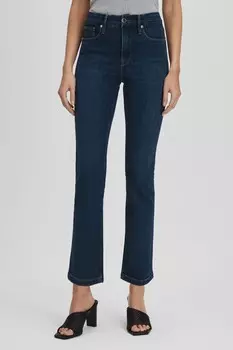 Укороченные джинсы Slim fit Good American, синий