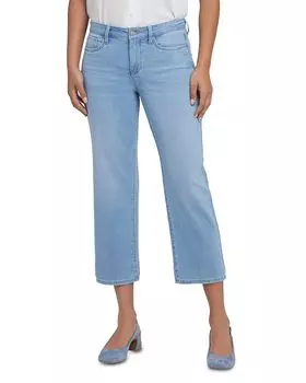 Укороченные джинсы свободного кроя Petite Relaxed Piper в цвете Canary Beach NYDJ, синий