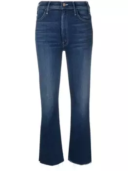 Укороченные джинсы The Hustler MOTHER, синий