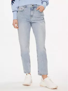 Укороченные джинсы United Colors Of Benetton, синий