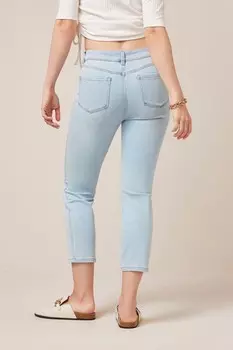 Укороченные джинсы узкого кроя Next, белый