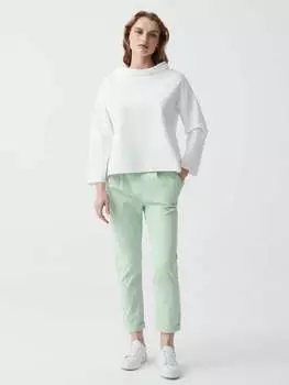 Укороченные джоггеры с отворотами Hybrid, цвет aqua green