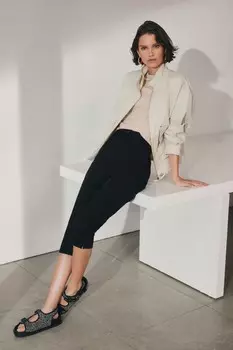 Укороченные капри Next, черный