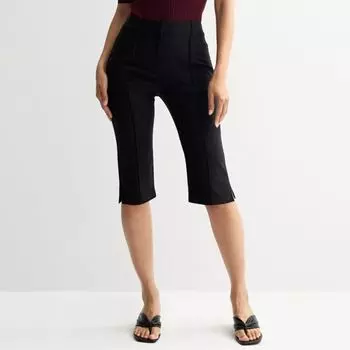 Укороченные капри с разрезом Nine West, черный
