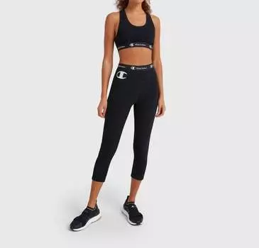 Укороченные леггинсы черного цвета NILI LOTAN