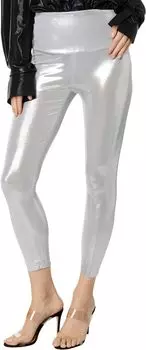 Укороченные леггинсы Norma Kamali, цвет Silver
