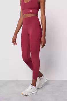 Укороченные леггинсы Raspberry 4D Stretch Dash and Stars, красный