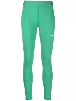 Укороченные леггинсы с логотипом RLX Ralph Lauren, зеленый