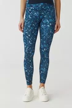 Укороченные леггинсы с завышенной талией Tatuum, синий