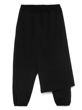 Укороченные многослойные брюки Alchemy, черный