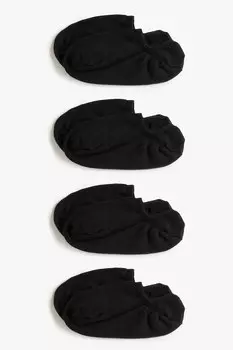 Укороченные носки Cool & Fresh, 4 пары Marks & Spencer, черный