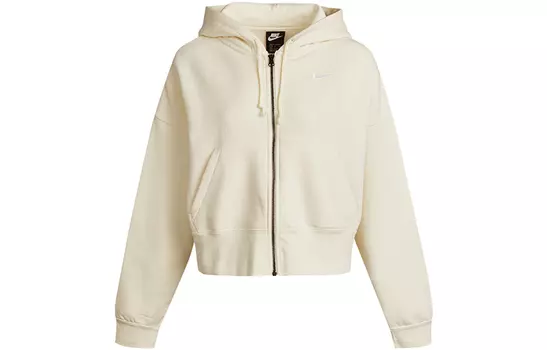 Укороченные пальто женское цвета экрю Nike, Ecru