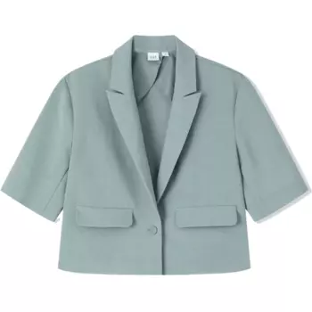 Укороченные пальто женское GAP, голубой