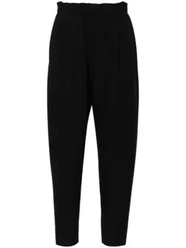 Укороченные плиссированные брюки Issey Miyake, черный