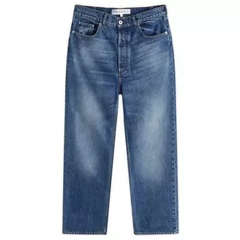 Укороченные прямые джинсы Jw Anderson, синий