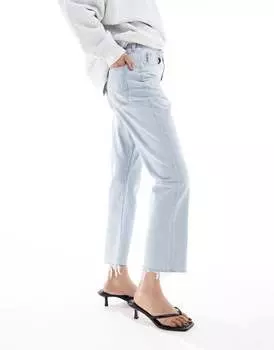Укороченные прямые джинсы в стиле 90-х ASOS