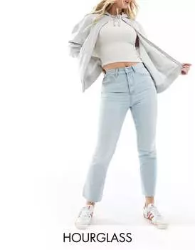 Укороченные прямые джинсы в стиле 90-х годов ASOS Hourglass