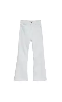 Укороченные расклешенные брюки Stradivarius