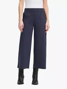 Укороченные широкие брюки кейт ICHI, цвет Total Eclipse