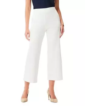 Укороченные широкие джинсы NIC+ZOE All Day (Белый бумажный)