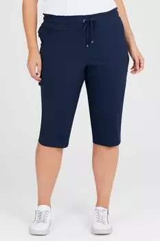 Укороченные шорты Curve Editorial Taking Shape, синий