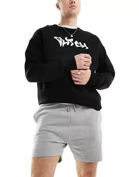 Укороченные шорты узкого кроя ASOS серого цвета