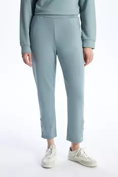 Укороченные спортивные брюки с косыми карманами Lc Waikiki, зеленый