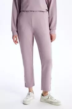 Укороченные спортивные брюки с косыми карманами Lc Waikiki, фиолетовый