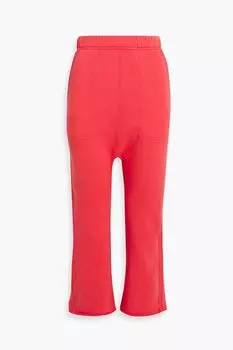 Укороченные спортивные брюки SF из французской хлопковой махры NILI LOTAN, папайя