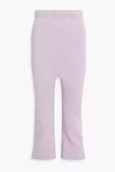 Укороченные спортивные брюки SF из французской хлопковой махры NILI LOTAN, сиреневый