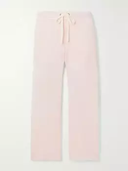 Укороченные спортивные брюки Supima из хлопковой махры James Perse, розовый