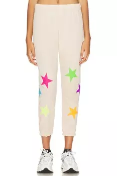 Укороченные спортивные штаны nate Michael Lauren, бежевый