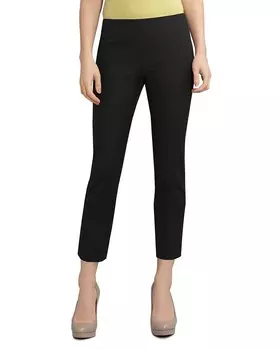 Укороченные тканевые брюки Lafayette 148 New York Jodhpur, черный