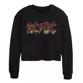 Укороченные толстовки с рисунком и логотипом AC/DC для юниоров Licensed Character