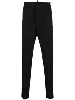 Укороченные узкие брюки DSQUARED2, черный