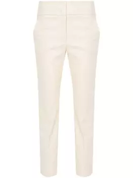 Укороченные узкие брюки Peserico, бежевый