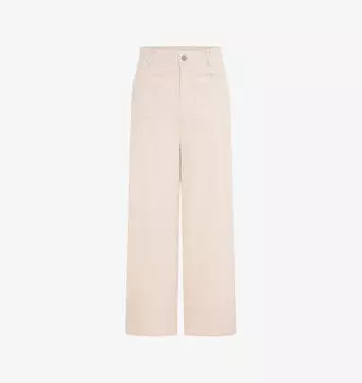 Укороченные вельветовые брюки Orielle из хлопка Omnes, бежевый