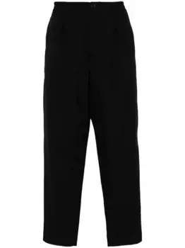 Укороченные зауженные брюки Marni, черный
