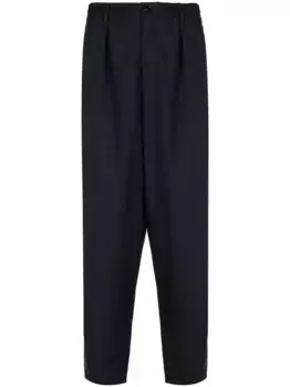 Укороченные зауженные брюки Marni, синий