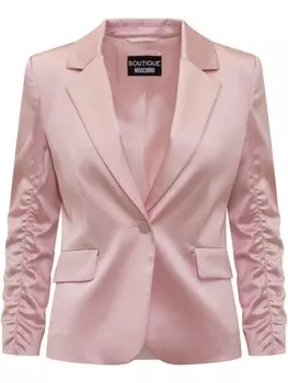 Укороченный блейзер Boutique Moschino, розовый