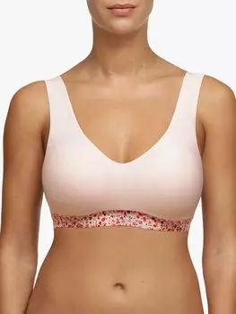 Укороченный бюстгальтер Chantelle Soft Stretch с V-образным вырезом и мягкой подкладкой, весна